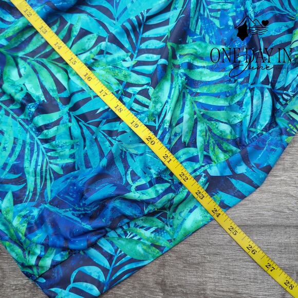 Yonique Blouson Tankini Top Size M - Picture 3 of 4